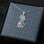 1stScotland Jewelry - Earl Of St Andrews Graceful Love Giraffe Necklace A7 | 1stScotland