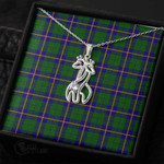 1stScotland Jewelry - Carmichael Modern Graceful Love Giraffe Necklace A7 | 1stScotland