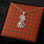 1stScotland Jewelry - Livingstone Modern Graceful Love Giraffe Necklace A7 | 1stScotland
