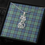 1stScotland Jewelry - Leslie Hunting Ancient Graceful Love Giraffe Necklace A7 | 1stScotland