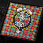 1stScotland Jewelry - Ogilvie Hunting Ancient Clan Tartan Crest Graceful Love Giraffe Necklace A7 |  1stScotland