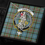 1stScotland Jewelry - Paisley District Clan Tartan Crest Graceful Love Giraffe Necklace A7 |  1stScotland