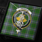 1stScotland Jewelry - Pringle Clan Tartan Crest Graceful Love Giraffe Necklace A7 |  1stScotland