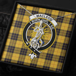 1stScotland Jewelry - MacLeod of Lewis Ancient Clan Tartan Crest Graceful Love Giraffe Necklace A7 |  1stScotland