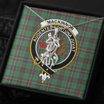 1stScotland Jewelry - MacKinnon Hunting Ancient Clan Tartan Crest Graceful Love Giraffe Necklace A7 |  1stScotland