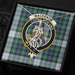 1stScotland Jewelry - MacKenzie Dress Ancient Clan Tartan Crest Graceful Love Giraffe Necklace A7 |  1stScotland