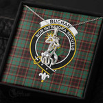 1stScotland Jewelry - Buchan Ancient Clan Tartan Crest Graceful Love Giraffe Necklace A7 |  1stScotland
