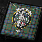 1stScotland Jewelry - Cochrane Ancient Clan Tartan Crest Graceful Love Giraffe Necklace A7 |  1stScotland