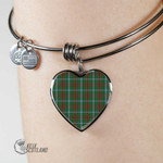 1stScotland Jewelry - Gayre Tartan Heart Bangle A7 | 1stScotland