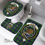 1stScotland Home Set - Leslie Hunting Clan Tartan Crest Tartan Bathroom Set A7 | 1stScotland