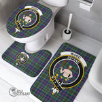 1stScotland Home Set - Wood Modern Clan Tartan Crest Tartan Bathroom Set A7 | 1stScotland