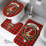 1stScotland Home Set - Wallace Hunting Red Clan Tartan Crest Tartan Bathroom Set A7 | 1stScotland