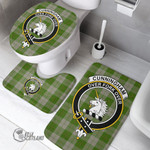 1stScotland Home Set - Cunningham Dress Green Dancers Clan Tartan Crest Tartan Bathroom Set A7 | 1stScotland
