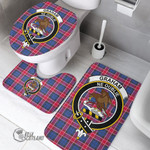 1stScotland Home Set - Graham of Menteith Red Clan Tartan Crest Tartan Bathroom Set A7 | 1stScotland