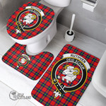 1stScotland Home Set - Ruthven Modern Clan Tartan Crest Tartan Bathroom Set A7 | 1stScotland
