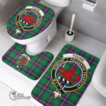 1stScotland Home Set - Young Modern Clan Tartan Crest Tartan Bathroom Set A7 | 1stScotland