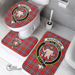 1stScotland Home Set - MacFarlane Modern Clan Tartan Crest Tartan Bathroom Set A7 | 1stScotland