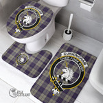 1stScotland Home Set - Cunningham Dress Blue Dancers Clan Tartan Crest Tartan Bathroom Set A7 | 1stScotland