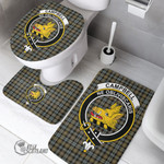 1stScotland Home Set - Campbell Argyll Weathered Clan Tartan Crest Tartan Bathroom Set A7 | 1stScotland
