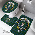 1stScotland Home Set - MacKay Modern Clan Tartan Crest Tartan Bathroom Set A7 | 1stScotland