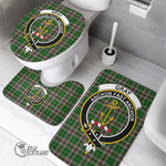 1stScotland Home Set - Gray Hunting Clan Tartan Crest Tartan Bathroom Set A7 | 1stScotland