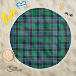 1stScotland Blanket - Stewart Old Ancient Tartan Beach Blanket A7 | 1stScotland