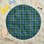 1stScotland Blanket - Lyon Clan Tartan Beach Blanket A7 | 1stScotland
