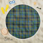 1stScotland Blanket - Gillies Ancient Tartan Beach Blanket A7 | 1stScotland