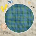 1stScotland Blanket - Lockhart Tartan Beach Blanket A7 | 1stScotland