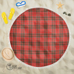 1stScotland Blanket - Grant Weathered Tartan Beach Blanket A7 | 1stScotland