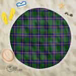 1stScotland Blanket - Carmichael Modern Tartan Beach Blanket A7 | 1stScotland