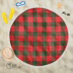1stScotland Blanket - Erskine Modern Tartan Beach Blanket A7 | 1stScotland