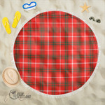 1stScotland Blanket - Duke of Rothesay Modern Tartan Beach Blanket A7 | 1stScotland