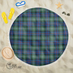 1stScotland Blanket - Davidson of Tulloch Tartan Beach Blanket A7 | 1stScotland