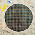 1stScotland Blanket - Farquharson Weathered Tartan Beach Blanket A7 | 1stScotland