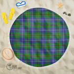 1stScotland Blanket - Turnbull Hunting Tartan Beach Blanket A7 | 1stScotland