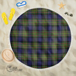 1stScotland Blanket - MacLaren Modern Tartan Beach Blanket A7 | 1stScotland