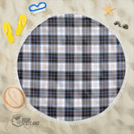 1stScotland Blanket - MacRae Dress Modern Tartan Beach Blanket A7 | 1stScotland