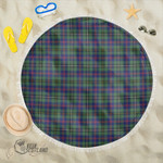 1stScotland Blanket - Wood Modern Tartan Beach Blanket A7 | 1stScotland
