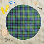 1stScotland Blanket - Gordon Old Ancient Tartan Beach Blanket A7 | 1stScotland