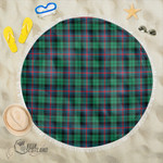 1stScotland Blanket - Urquhart Broad Red Ancient Tartan Beach Blanket A7 | 1stScotland