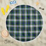 1stScotland Blanket - Blackwatch Dress Modern Tartan Beach Blanket A7 | 1stScotland