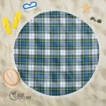 1stScotland Blanket - Campbell Dress Ancient Tartan Beach Blanket A7 | 1stScotland