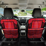 1stScotland Car Back Seat Organizers - Rose Modern Tartan Car Back Seat Organizers A7 | 1stScotland