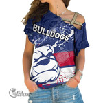 Western Bulldogs Bulldogs Special Style - Football Team One Shoulder Shirt | Lovenewzealand.co
