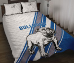 Canterbury-Bankstown Bulldogs Quilt Bed Set Simple Style K8 | Lovenewzealand.co