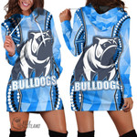 Canterbury-Bankstown Bulldogs Polygon - Rugby Team Hoodie Dress | Lovenewzealand.co