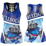 Western Bulldogs Bulldogs Indigenous Special Style - Football Team Hollow Tank Top | Lovenewzealand.co
