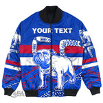 (Custom) Canterbury-Bankstown Bulldogs Special Indigenous - Rugby Team Bomber Jackets | Lovenewzealand.co