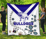 Canterbury-Bankstown Bulldogs Premium Quilt Indigenous K8 | Lovenewzealand.co
